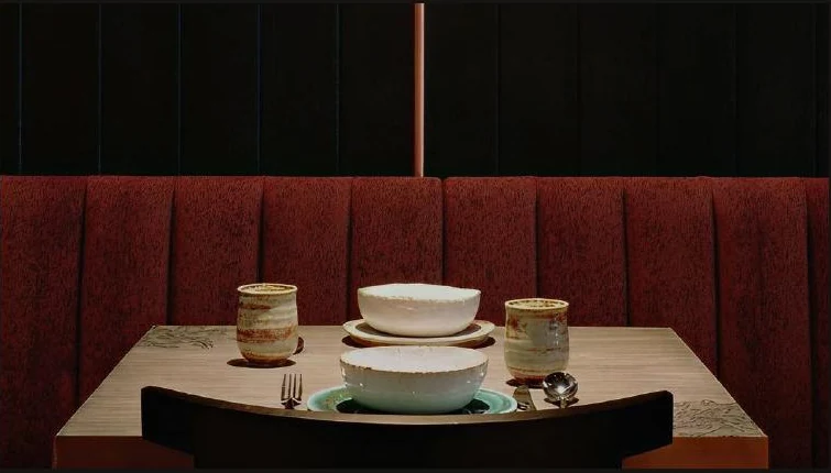 A plated FRANK signature dish