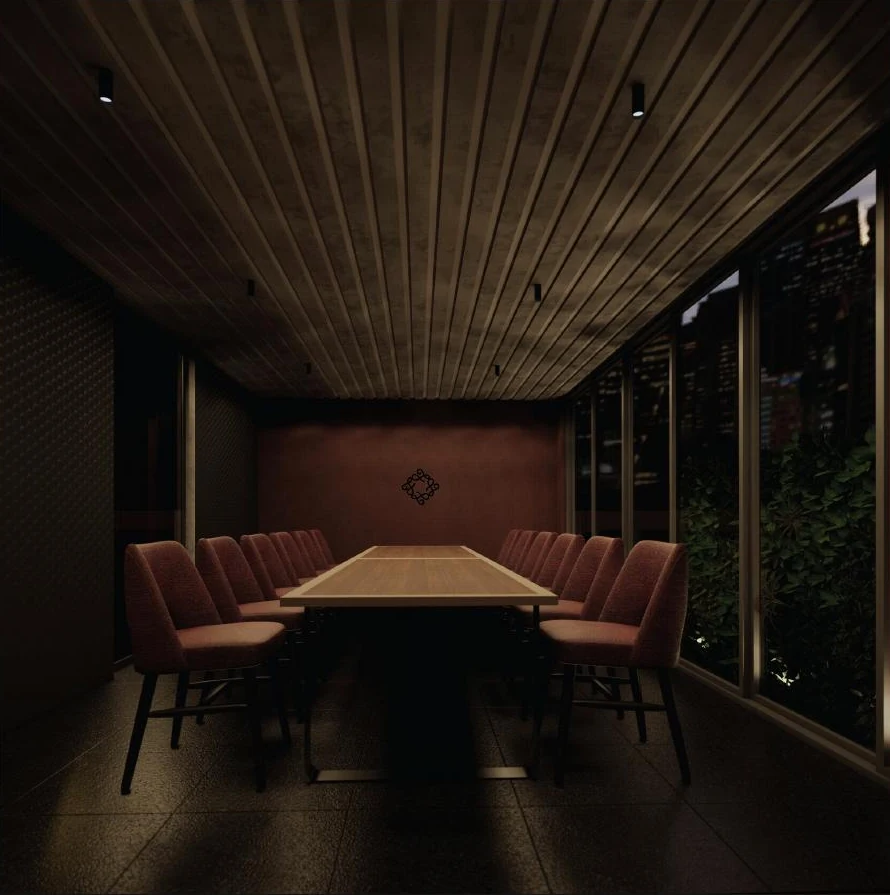 Private dining room at FRANK